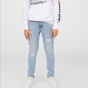 Boys old navy distressed skinny jeans 👖